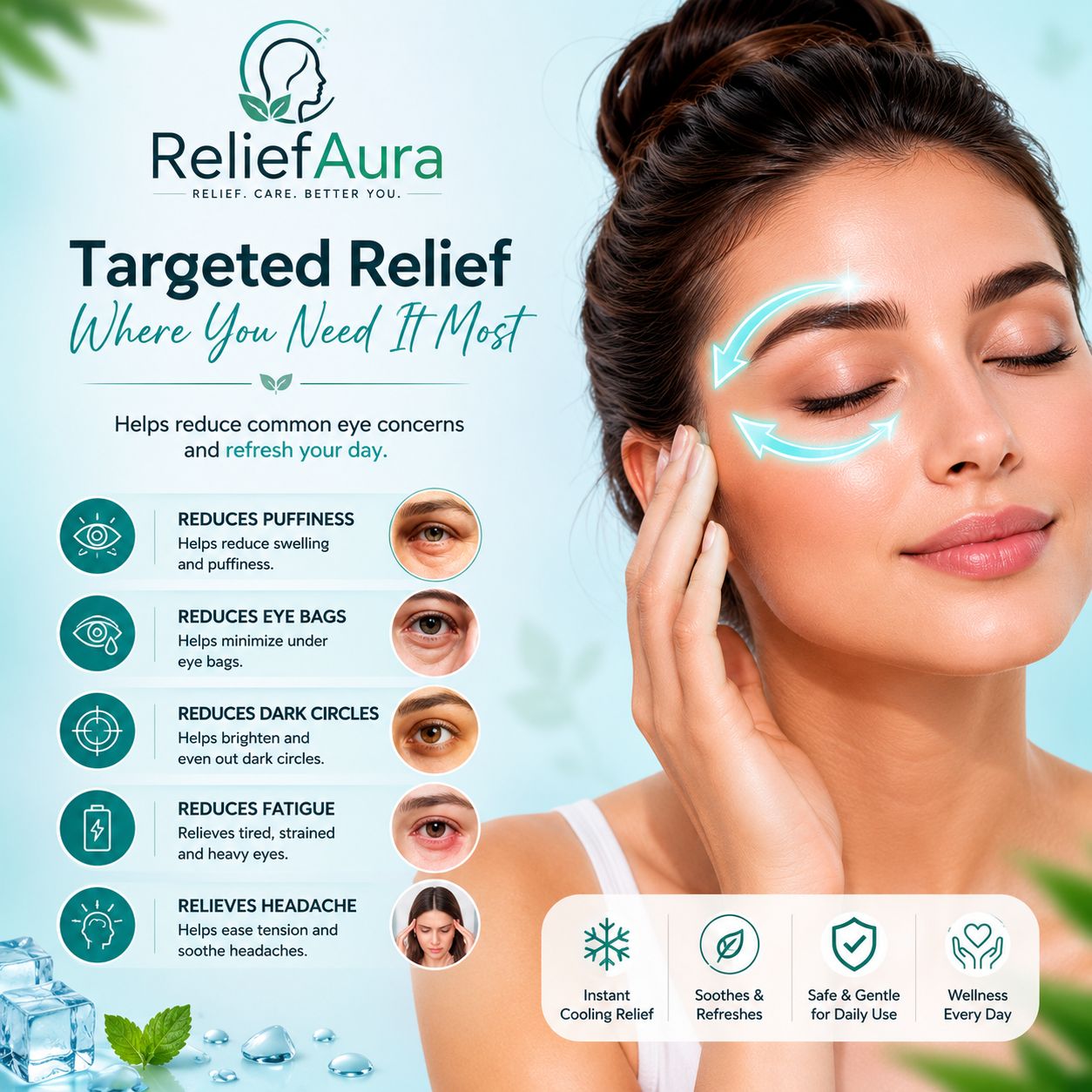 Eyes Cooling and Therapy Mask