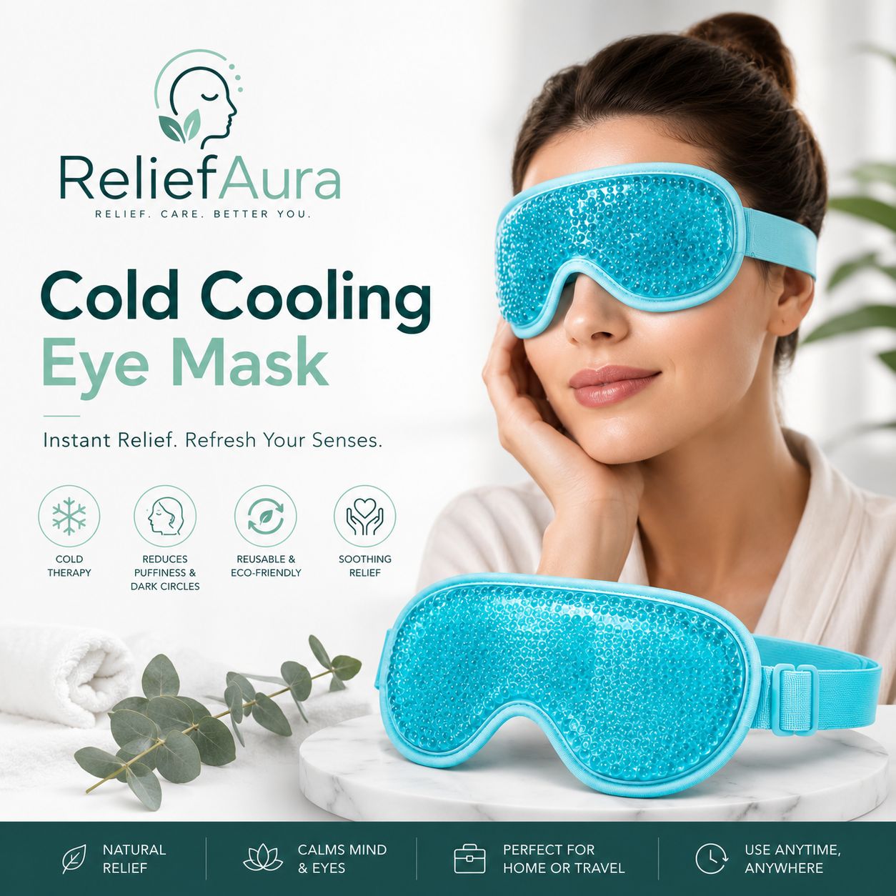Eyes Cooling and Therapy Mask