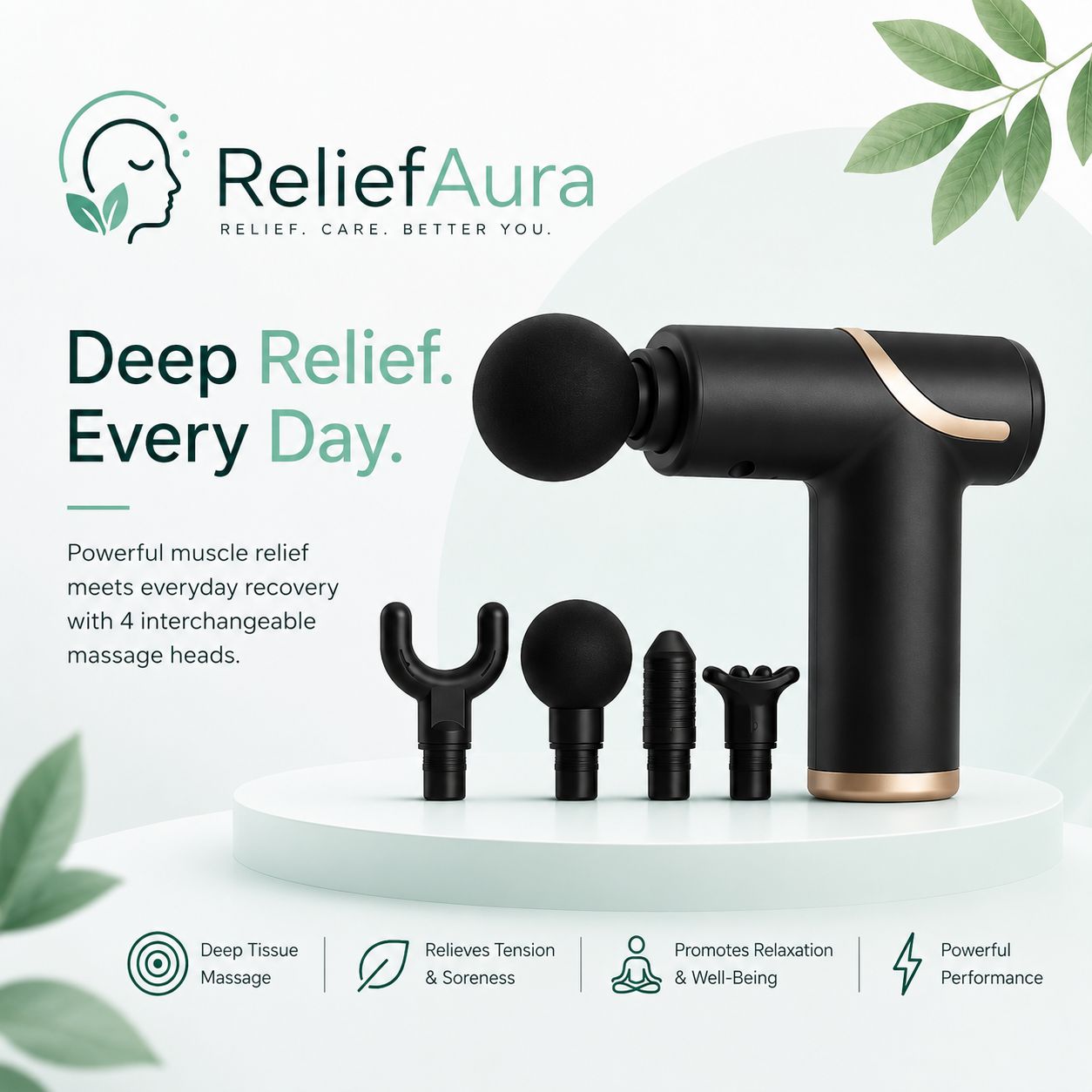 Muscle Recovery And Massage Gun