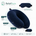 Premium Memory Foam Travel Neck Pillow